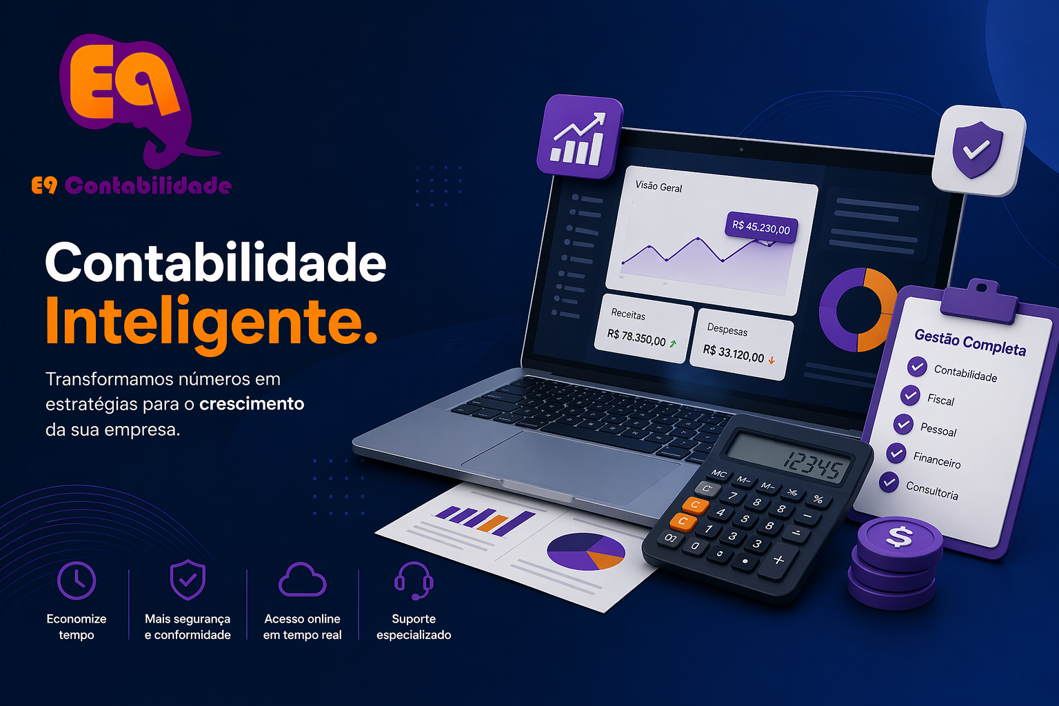Sobre a E9 Contabilidade